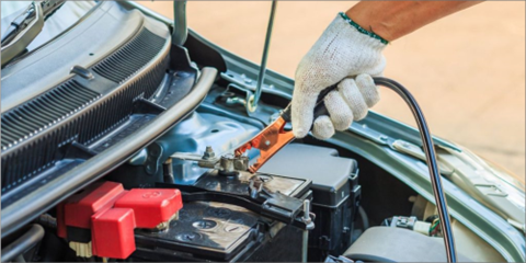 Avoid connecting the positive and negative terminals