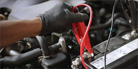 Have a professional mechanic service your battery