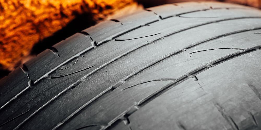 Overheating can happen due to bald tires