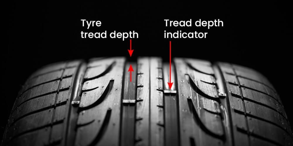 Definition of tire depth?