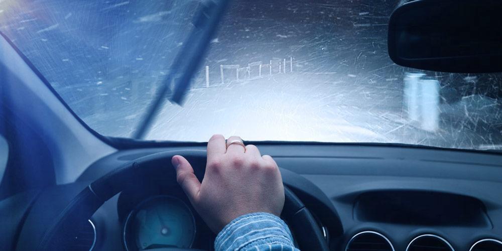 Caught in bad weather