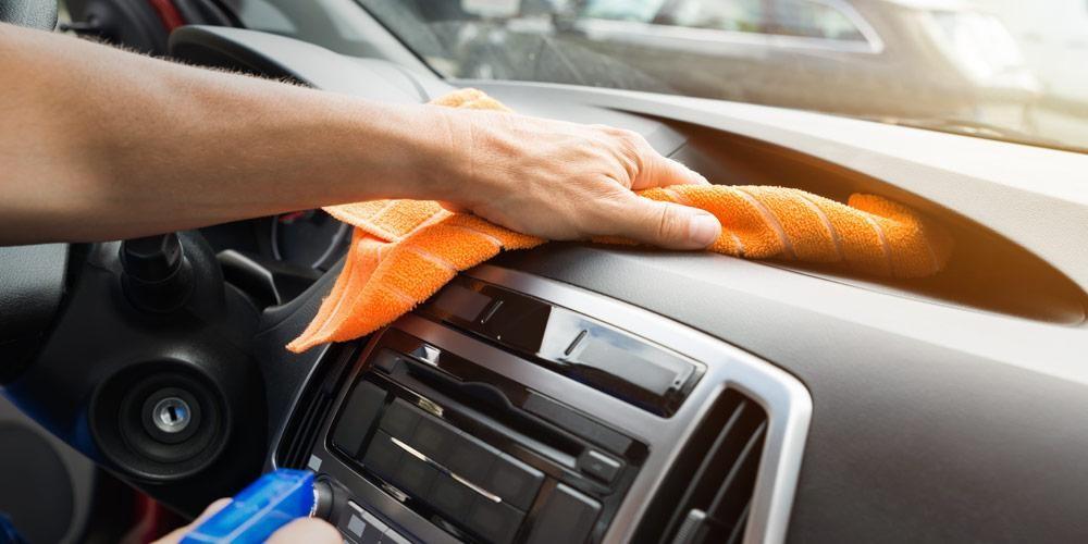 Make your dashboard clean and dust repellant