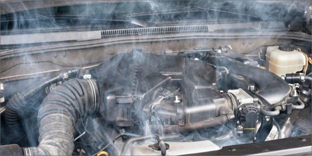 Overheated cooling system